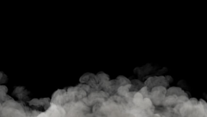 Wall Mural - Fog and mist on background low level. Overlay on background.