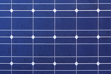 solar panel close-up. closeup of a blue sun cell, background texture. detail of a photovoltaic panel