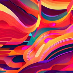 Wall Mural - Abstract color background, illustration