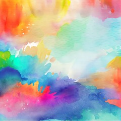 Poster - Abstract watercolor hand painted background