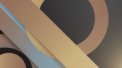 Fashion stylish templates with organic abstract shapes and line in nude pastel colors. Neutral background in minimalist style