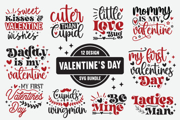 Wall Mural - Valentine's Day Svg Bundle, Vintage Valentines Day Sign Art Cut File, Valentine's Day Design Pack, Valentines Svg Cut File Downloads, Valentine's Day Image Bundle,

svg cut file,svg cuttable,Valentine