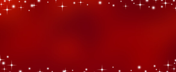 Wall Mural - abstract red gradient color background with star glittering light for show,promote and advertisee pr