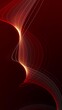 Spiralförmiger Wellenverlauf in Rot als Endlosschleife - vertikal Video