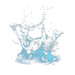 © creativenergy.it - transparent liquid splash crown, similar to water. Can be either used on a light or dark background. Easily change H/S/L to obtain any other liquid splash.