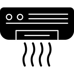 Poster - Air Conditioner Icon