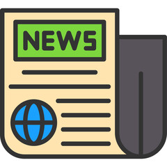 Sticker - News Icon