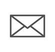 © PaleStudio - Envelope icon outline and linear symbol.
