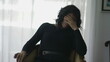© Marco - Woman covering face in shame suffering from emotional pain