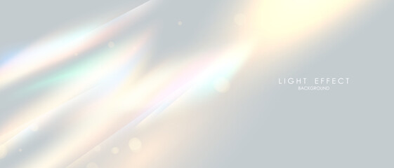 Wall Mural - rainbow light effect abstract vector illustration design