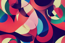 Abstract Colorful Seamless Background