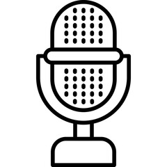 Sticker - Microphone Icon