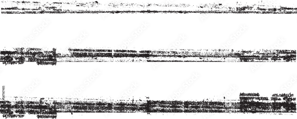 Vector de Stock Grunge Paint stripe . Vector brush Stroke . Distressed ...