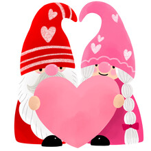 Valentine Love Gnome Free Stock Photo - Public Domain Pictures