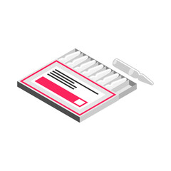 Sticker - Ampoules Isometric Icon