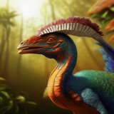 Fototapeta Zwierzęta - An image of a 3d rendered dinosaur
