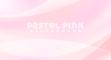 Poster - Pale pink background. Subtle minimal vector pattern