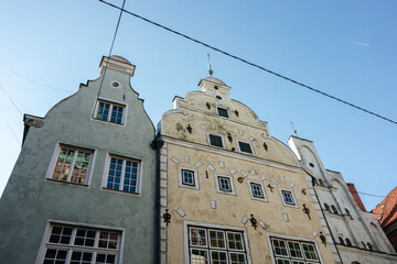 Wall Mural - Three Brothers, Latvian Museum of Architecture, Riga