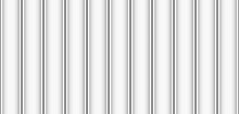 Vector White Vertical Lines Wall. Plastic Home Siding Texture. Urban Outdoors Metal Sheet Fence. Iron Roof Tile. Warehouse Industrial Gray Wall. Silver Realistic Striped Floor Seamless Pattern