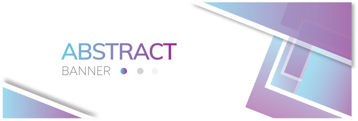 Wall Mural - corporate business abstract banner design flyer, poster, leaflet, web header, footer, modern geometr