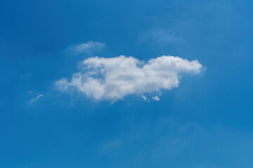 Wall Mural - Beautiful blue sky with some clouds