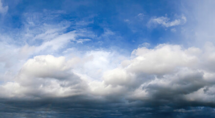 Wall Mural - Beautiful cloudy, stormy sky