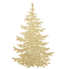 Wall Mural - gold tree ,christmas tree png