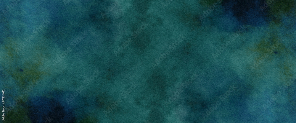 Abstract dark blue watercolor gradient paint grunge texture background ...