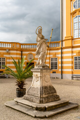 Sticker - statue of Saint Coloman in the church courtyard of Melk Abbey in Lower Austria