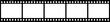 Filmstrip. Retro film strip frame on transparent background. Video film strip roll. Tape photo film strip frame, video film strip roll. PNG image