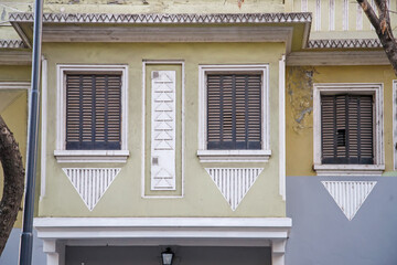 Wall Mural - facade of an house