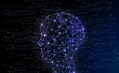 abstract network background