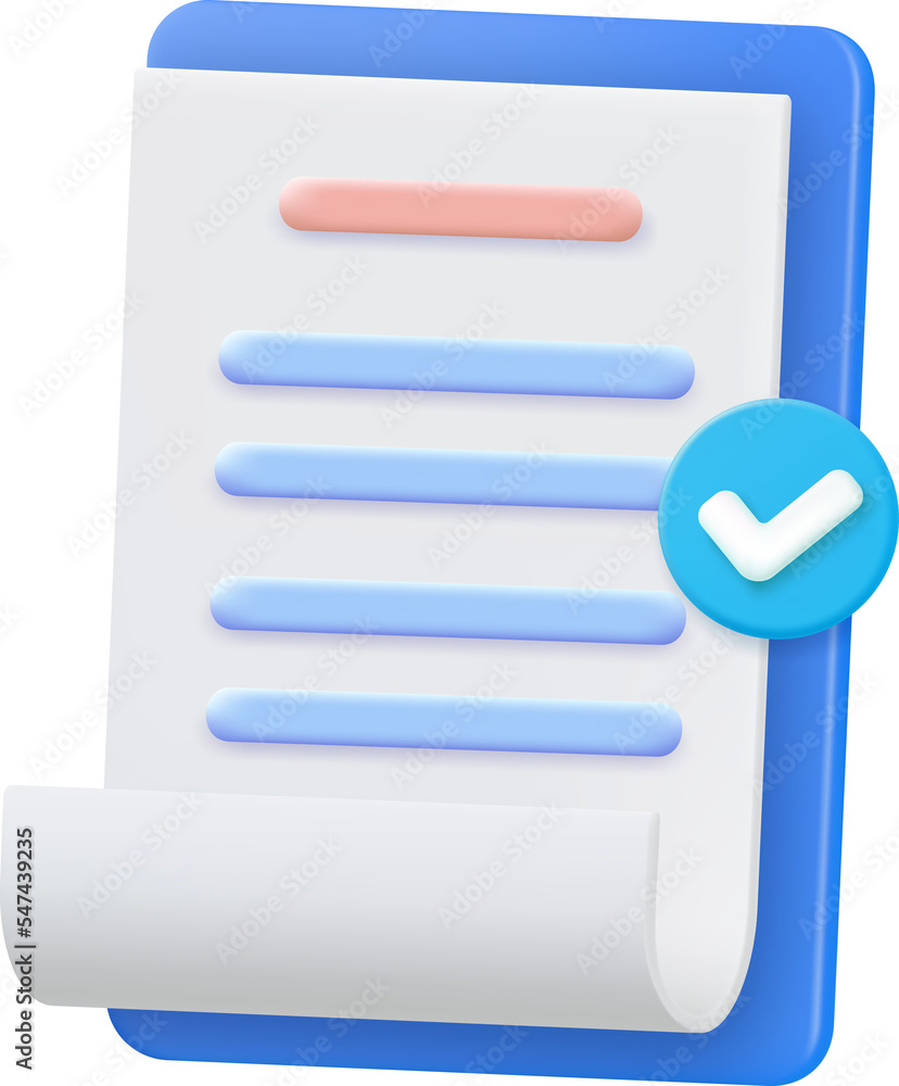 Clipboard and check marks Stock Illustration | Adobe Stock
