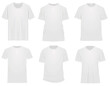 © marijaobradovic - Male t shirt set. vector