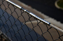 Wire Mesh Fencing With A Stainless Steel Guide Wire And A Tensioning Mechanism With A Threaded Structural Solution. Detailed Solution For Tensioning The Cable Of The Railing Fence