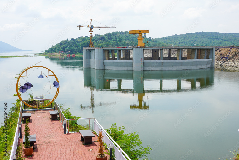 Jatiluhur, the Largest Dam in Indonesia. Multi-Purpose Embankment Dam ...