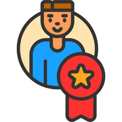 Sticker - Best Employee Icon