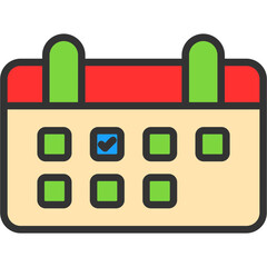 Wall Mural - Event Planner Icon