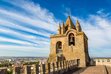 Fototapete - Cathedral of Evora, Portugal