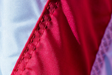 red and white fabric background
