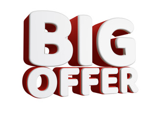 Wall Mural - winter sale 3d rendering discount sign
