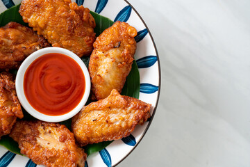 Wall Mural - Crispy Fried Chicken with Fish Sauce