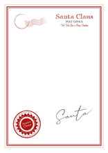 Personalised Official Letter From Santa Claus	
