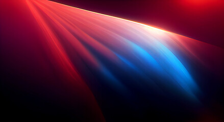 Wall Mural - abstract red and blue gradient geometric diagonal layer on black background. abstract red and black 