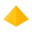 Isometric Pyramid Illustration