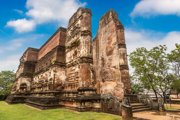 Sticker - Lankatilaka temple in Polonnaruwa