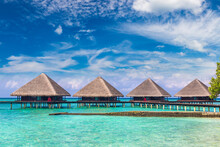 Water Villas (Bungalows) In The Maldives