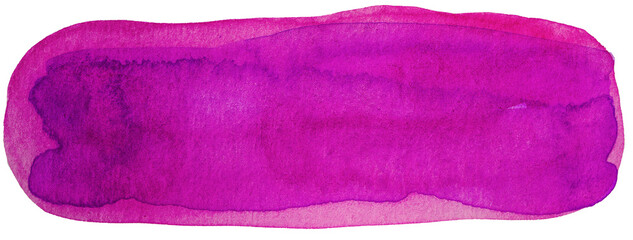 Sticker - Watercolor stain red pink. Texture, element for design. Overlay watercolor texture.