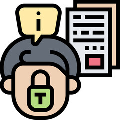 Sticker - employee icon