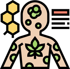 Sticker - endocannabinoid icon